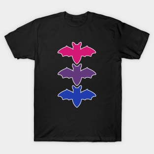 Bisexual Bats - LGBTQ Halloween T-Shirt